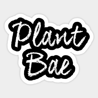 Plant Bae Text only Sticker